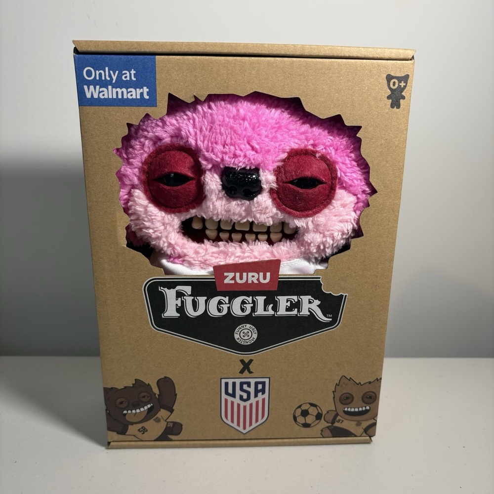 2026 Fuggler x USA Soccer ~ Teddy Bear ~ 9" ~ Walmart Exclusive ~ NEW